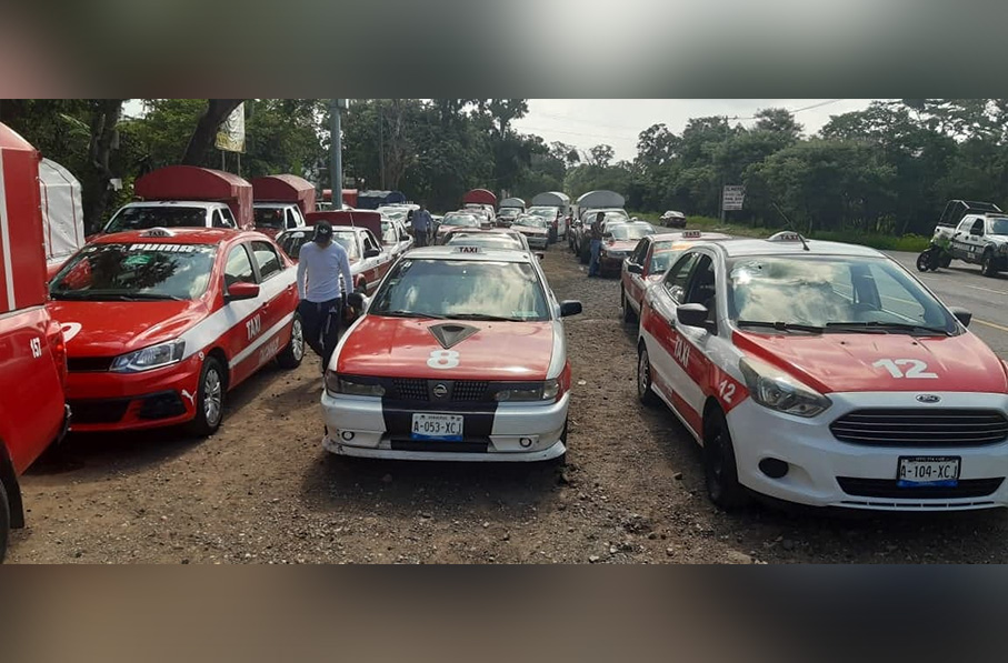 Taxistas de la región central montañosa fueron retenidos