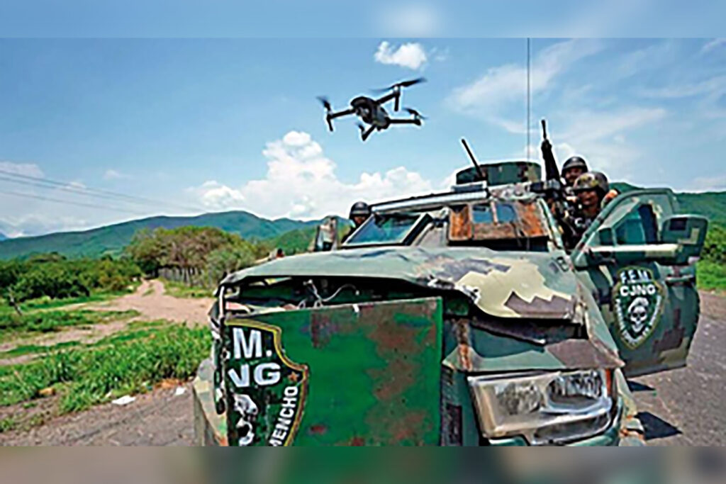 Cartel de Jalisco Nueva Generación utiliza drones