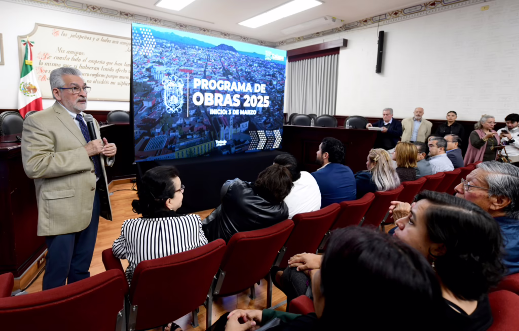 Este lunes inicia Ayuntamiento programa de obra 2025