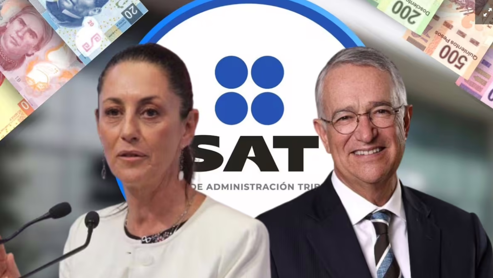 Ricardo Salinas propone mesa de negociación por adeudos fiscales; Sheinbaum le dice que “en lo oscurito nada”